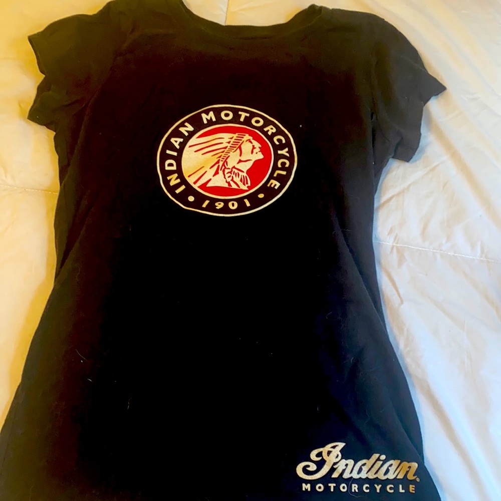 Women’s Indian motorcycle T-shirt